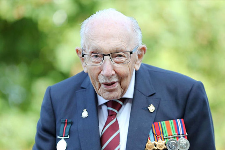 British warrior Tom Moore, who served in India during World War, died of Corona