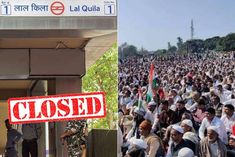 Farmers chakka jam protesters sitting on the streets These 10 metro stations including Mandi House C