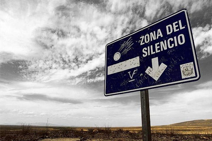 Zone of Silence the place in the world where no electronic device works