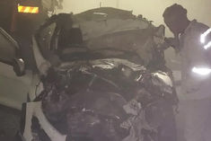 Horrific road accident in Kannauj, 6 people of same family died