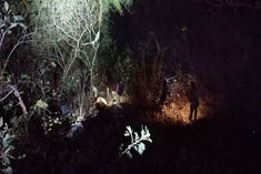 Tourist Bus Skids Off Roads In Visakhapatnam And Five Passenger Killed And Many People Injured