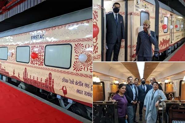 Padhro Rajasthan deluxe AC train service equipped with many facilities started