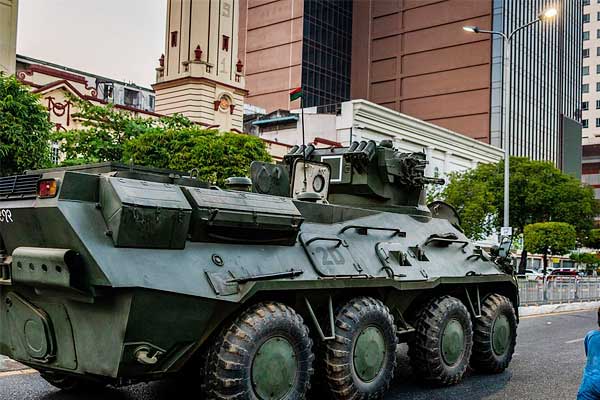 Armoured vehicles deployed in Yangon, protests erupt after internet blackout