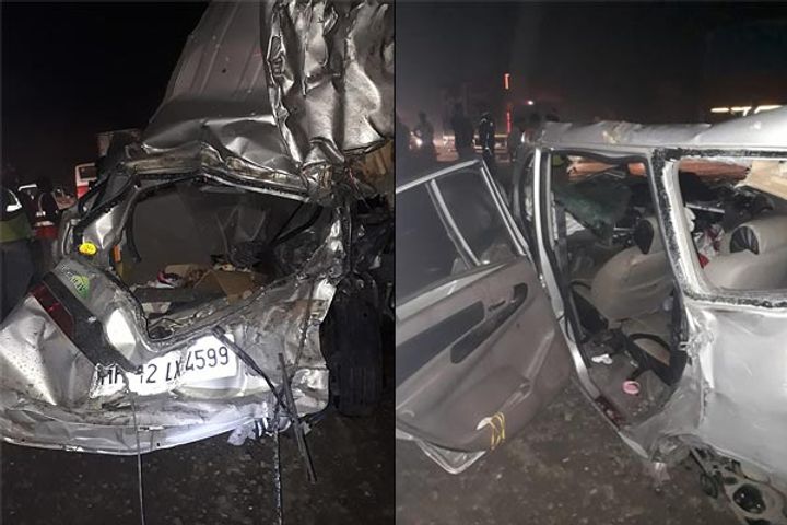 Five killed five injured in road accident on Mumbai Pune Expressway