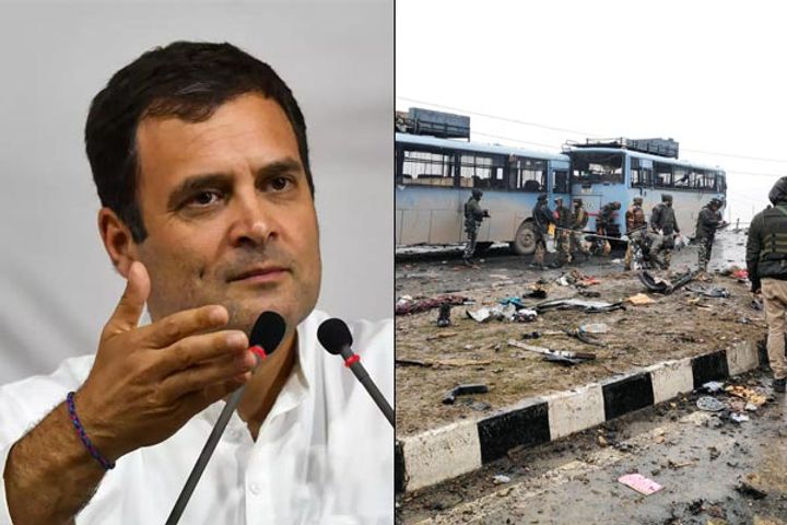 Rahul Gandhi Targeted PM Modi On Pulwama Terror Attack