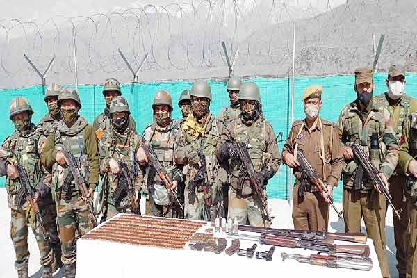 Huge Cache Of Weapons Recovered