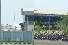 Air India Express Sharjah Calicut flight with 104 passengers on board safely landed at Thiruvanantha