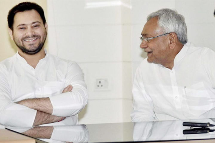 Nitish Kumar dig at Tejashwi Yadav Nitish Kumar dig at Tejashwi Yadav
