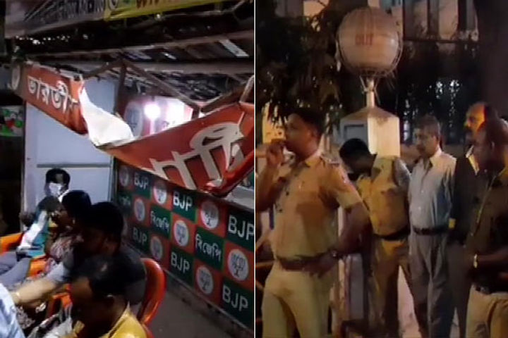 BJP Office Was Vandalised Party Alleges Tmc Role A Police Complaint Lodged By BJP