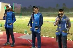 Indian Men Skeet Team Wins Bronze Medal In Issf Shotgun World Cup 2021
