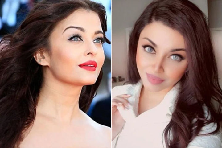Aishwarya Rai Bachchan Duplicate Pakistani Lookaloke Aamna Imran Social Media Viral Photos