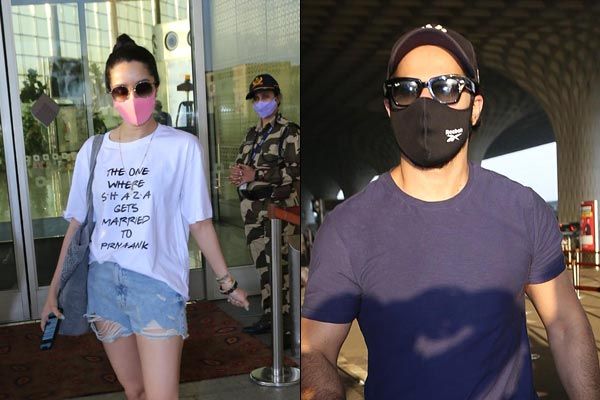 Shraddha Kapoor Varun Dhawan Leaves For Maldives To Attend Their Cousin Wedding 