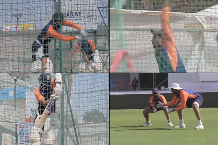 Indian Cricket Team Net Practice