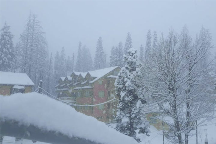 Again Snowfall And Rain In The Mountains From March 5