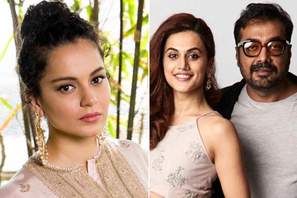 Kangana Ranaut Tweeted About The Income Tax Raid Against Taapsee Pannu Anurag Kashyap And Others