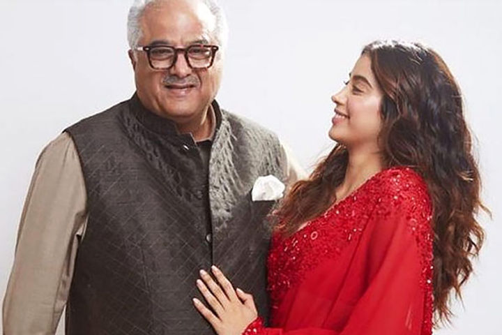 Bonny Kapoor became emotional after seeing Ruhi and praised her daughter Jahnavi