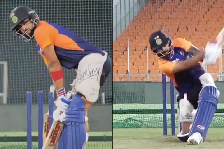 Virat Kohli On India Vs England T20 Series Team India Practice In Narendra Modi Stadium