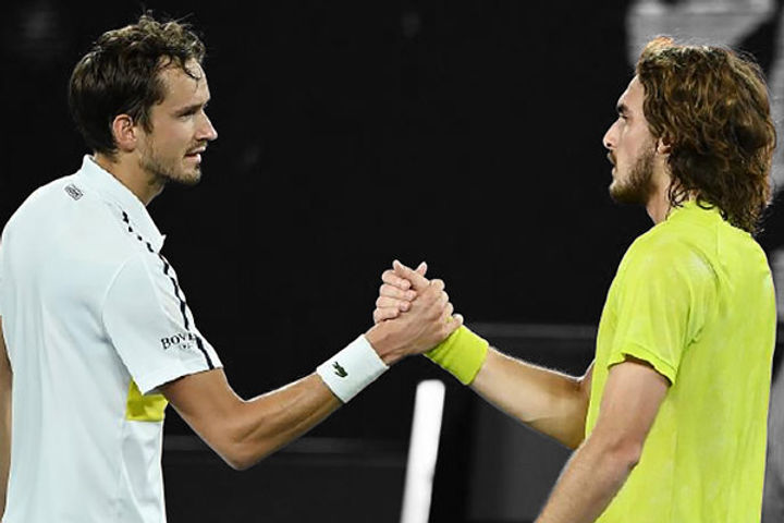 Stefanos Tsitsipas Out Of Marseille ATP Open Medvedev In Semifinal