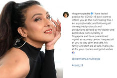 Bengali actress Rituparna Sengupta also got corona infected