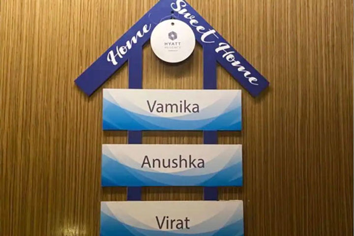 Virat Kohli made to feel at home with wife Anushka and daughter Vamika in Ahmedabad hotel