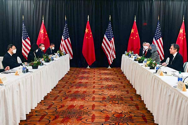 US-China talks in Alaska