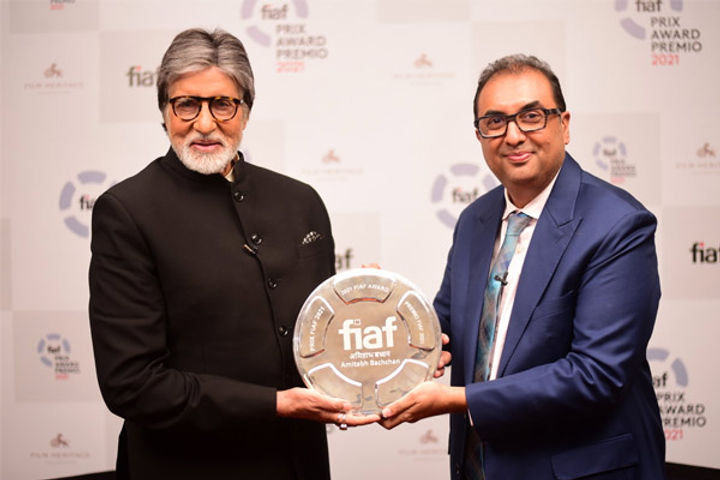 Amitabh Bachchan Honoured With The International Federation Of Film Archives Award 2021