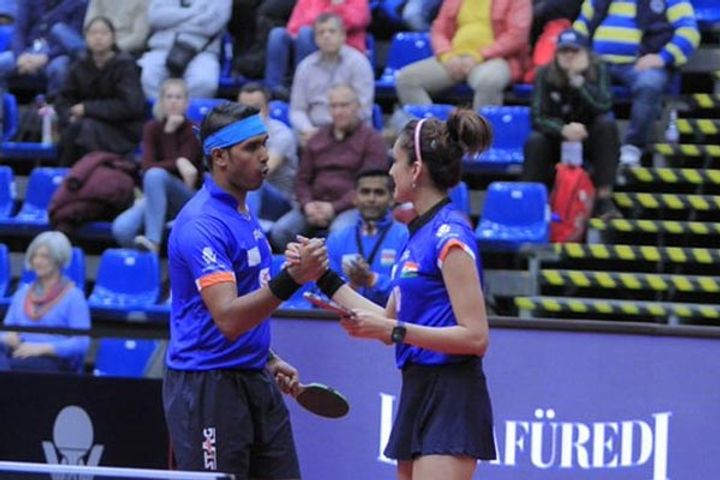 Manika and Sharat pair won mixed doubles final in Doha, got Olympic tickets