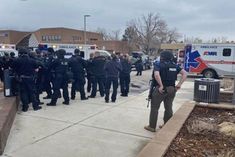 Firing in supermarkets in Colorado