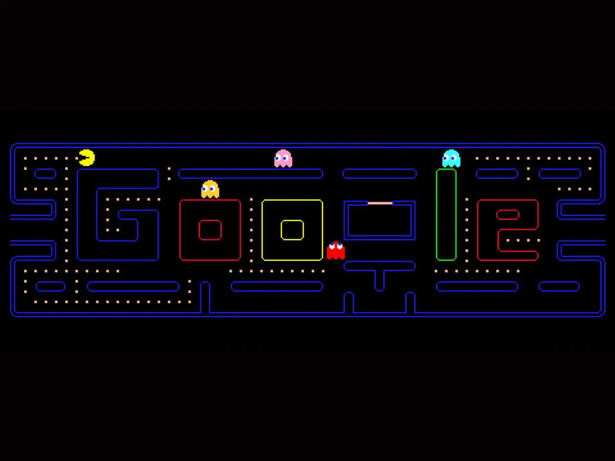 Pac Man Google Doodle Game