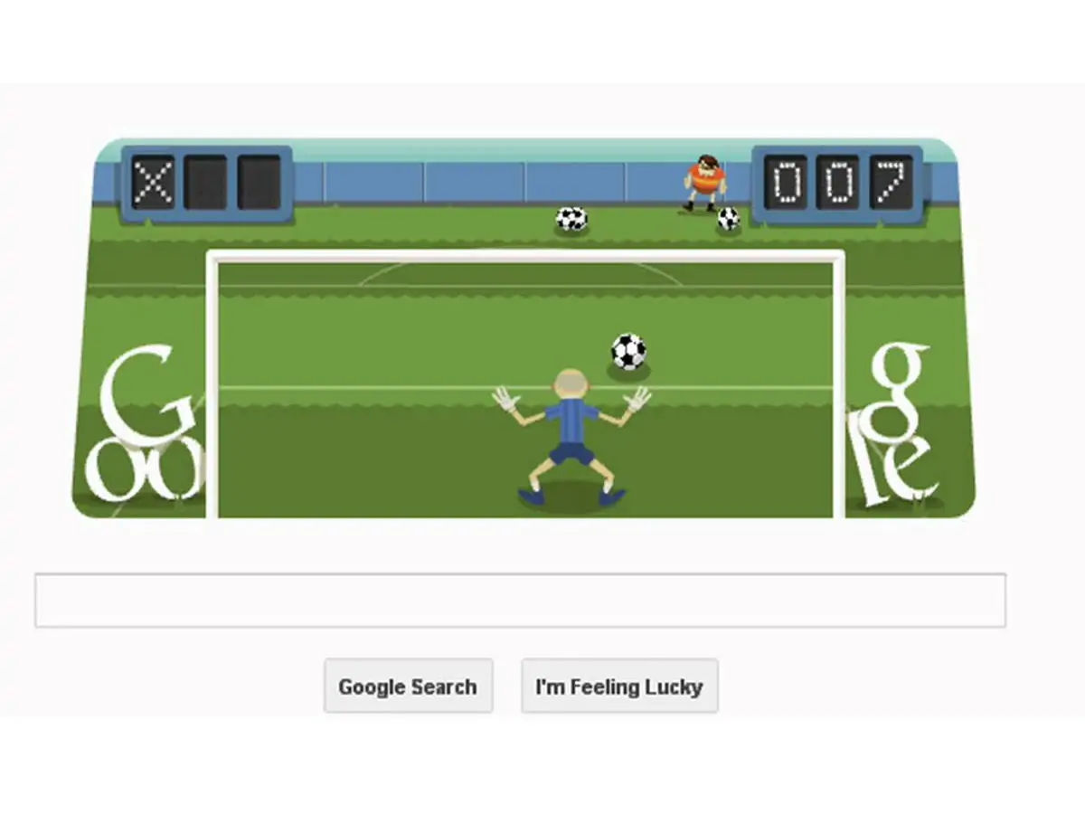 Soccer Google Doodle Game