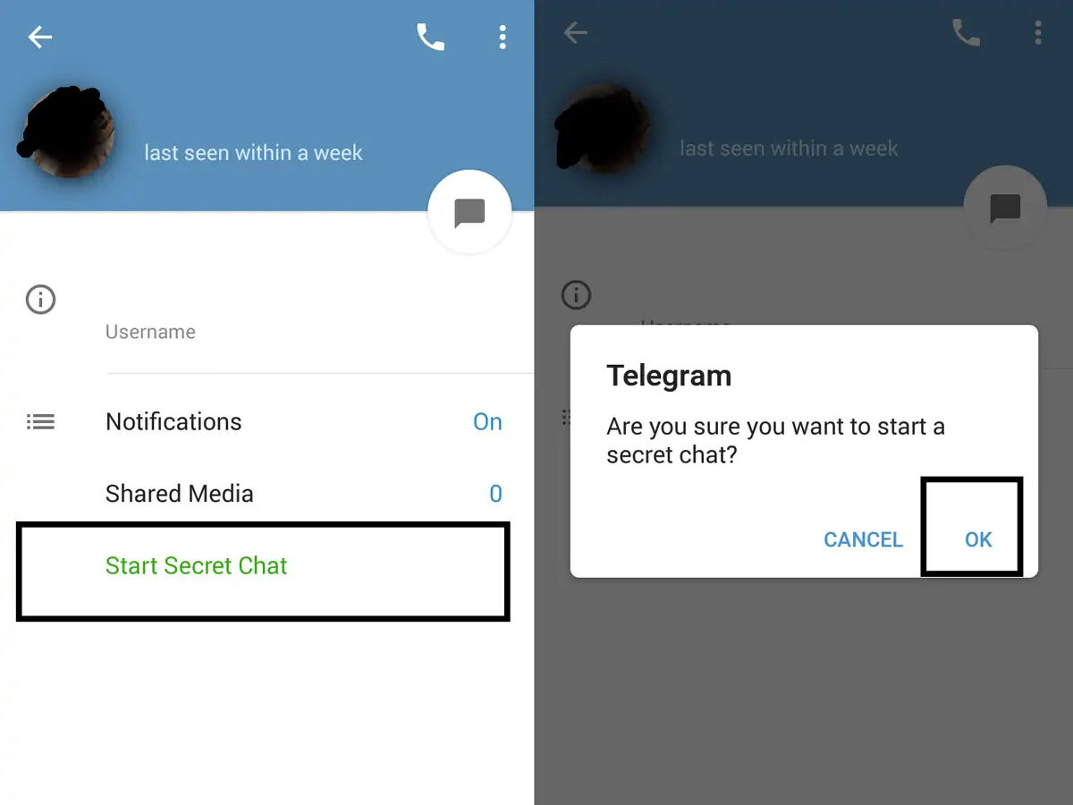 How To Start Secret Chat On Telegram