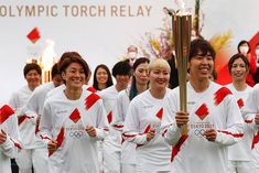 Olympics Torch in Fukushima