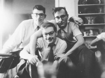 Allen Ginsberg and Lucien Carr  