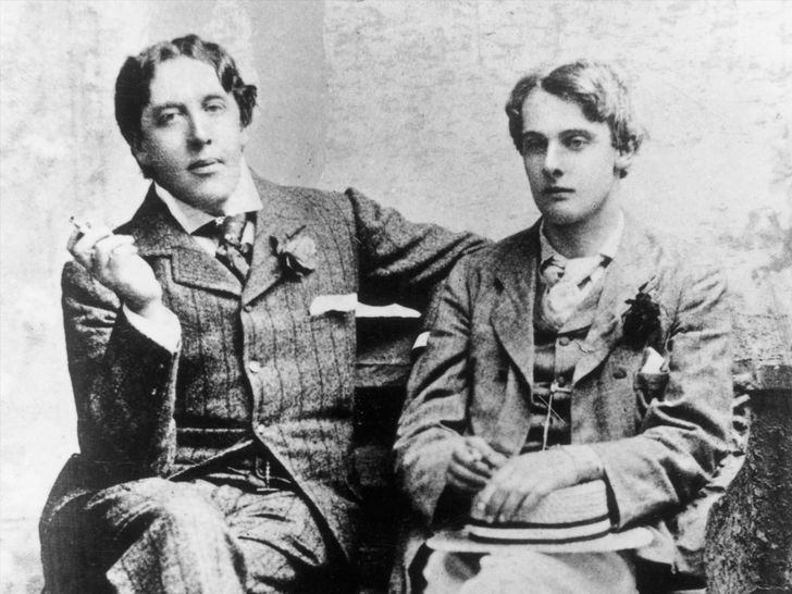 Oscar Wilde and Lord Alfred Douglas   