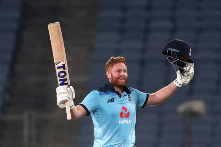 Jonny Bairstow brings up his 11th hundred in must-win match vs India in Pune