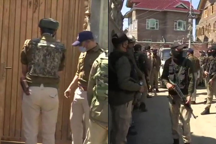 Terrorist attack on BJP leader Anwar Khan's house, a policeman martyred