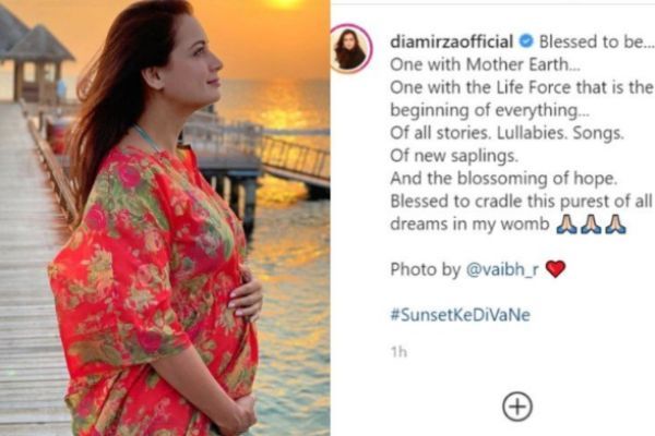 Dia Mirza Is Going To Be Mother Soon