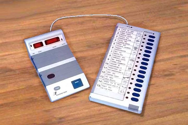EVM recovered from BJP candidates car in Assam situation tense
