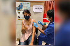 Actor And Director Nandita Das Receives The First Shot Of Covid19 Vaccine