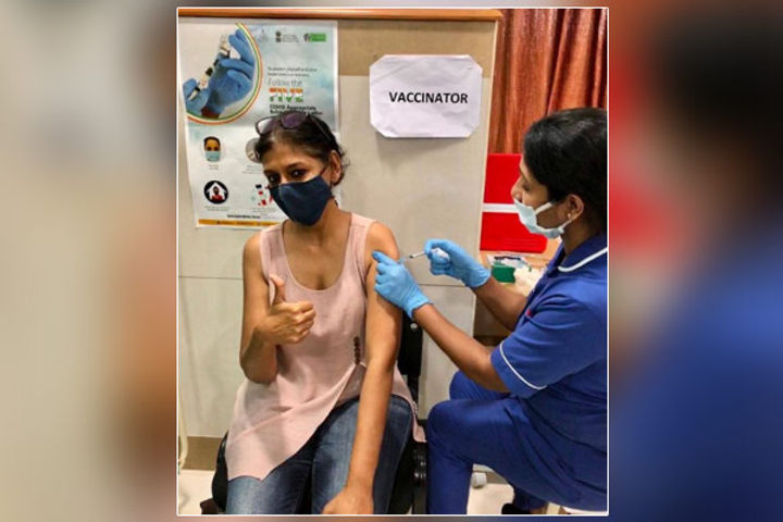 Actor And Director Nandita Das Receives The First Shot Of Covid19 Vaccine