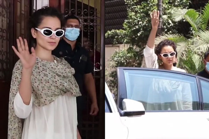 Kangana Ranaut Not Wearing A Mask Users Brutally Trolled Her On Social Media