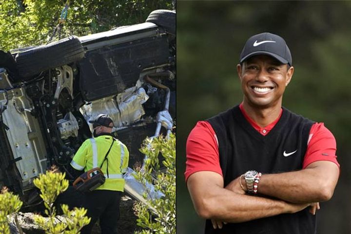 Tiger Woods Car Crash