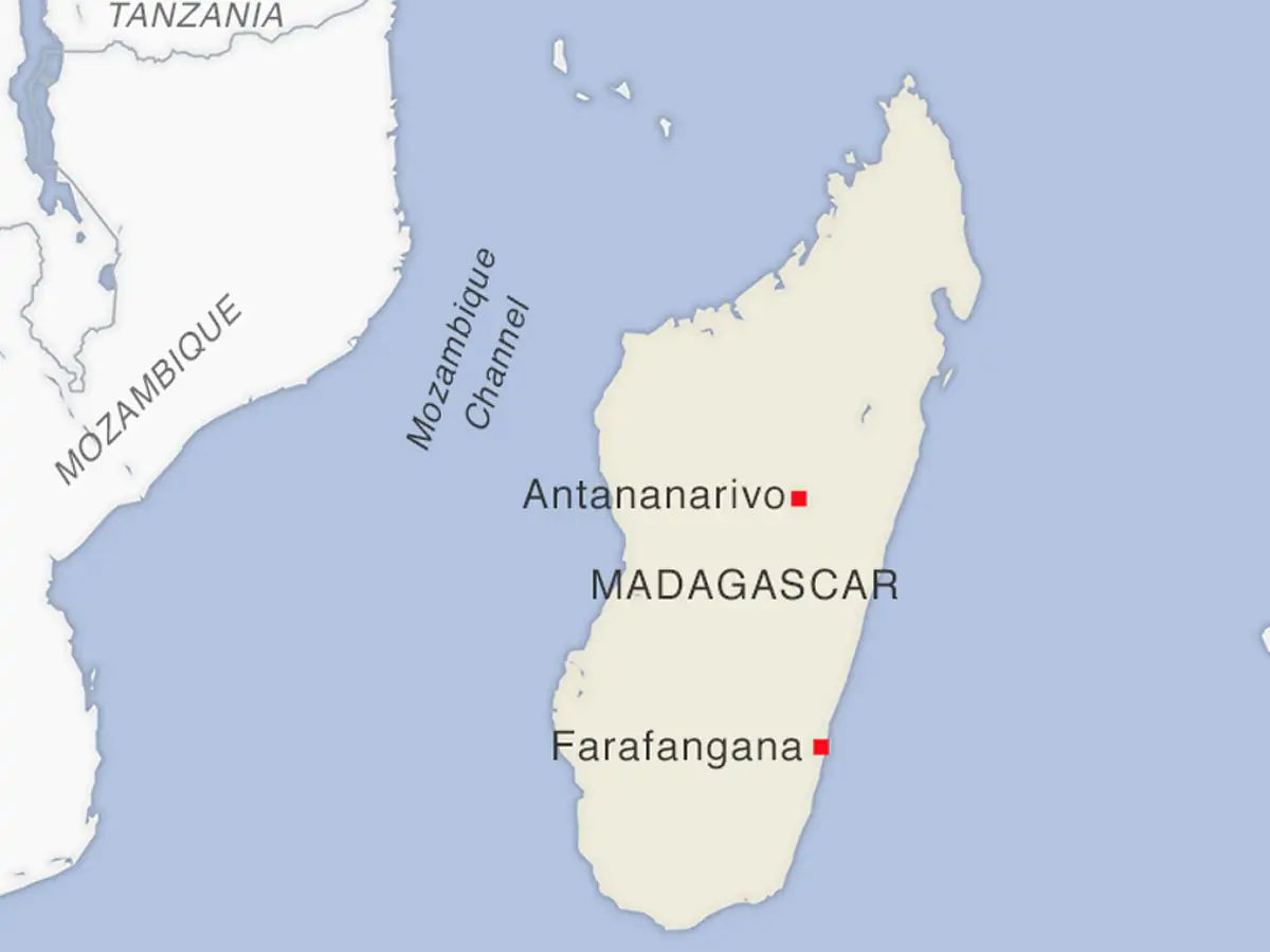 Madagascar location
