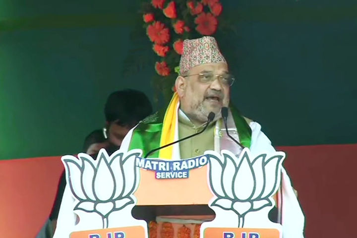 Amit Shah in Darjeeling