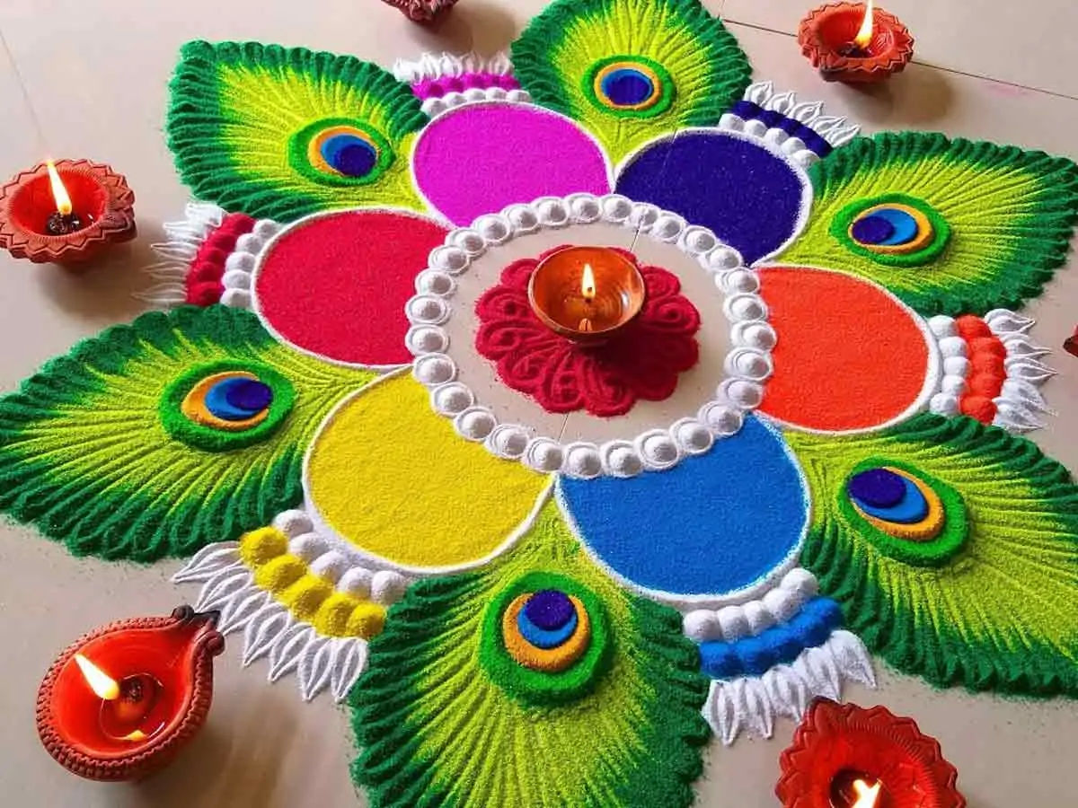 rangoli ideas