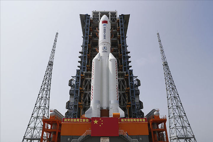 China launches first module for new space station