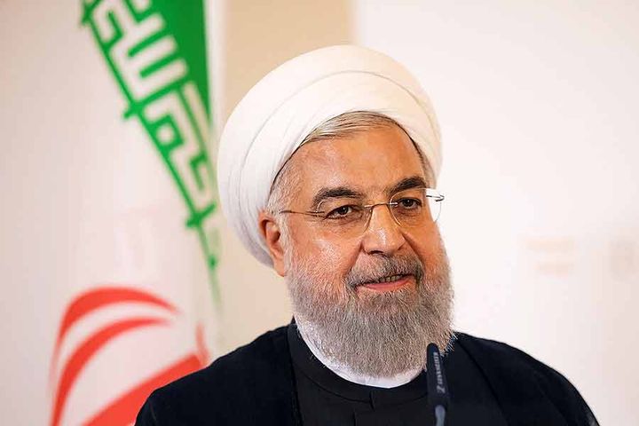 Iran and America Flag