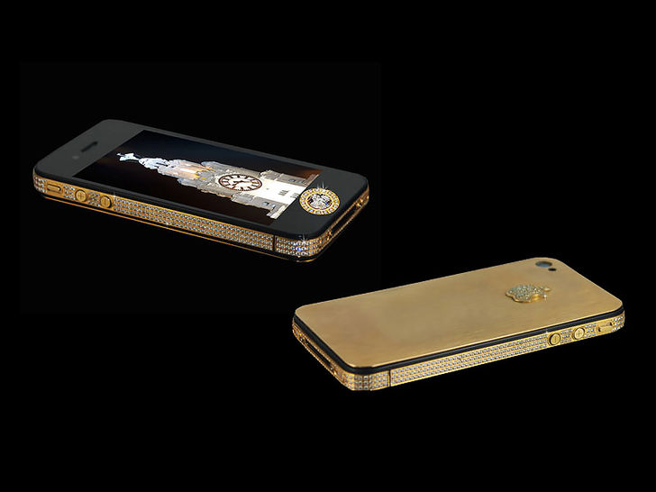 Stuart Hughes iPhone 4S Elite Gold