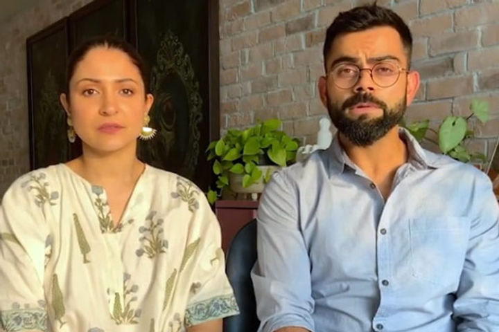 Virat Kohli and Anushka Sharma gave 2 crore rupees to help the corona victims Virat Kohli and Anushka Sharma gave 2 crore rupees to help the corona victims