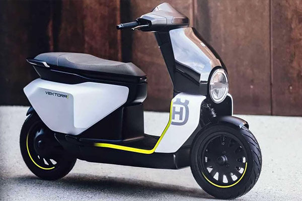 Husqvarna unveils electric two wheeler range new electric scooter will run 95 km in single charge